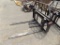 New 48'' Kivel Pallet Forks for Skid Steer Loader, 3500 Lb. Capacity