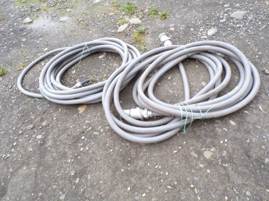 (2) Partial Rolls 1 1/4'' Seatite Anaconda Metal Hose Wire