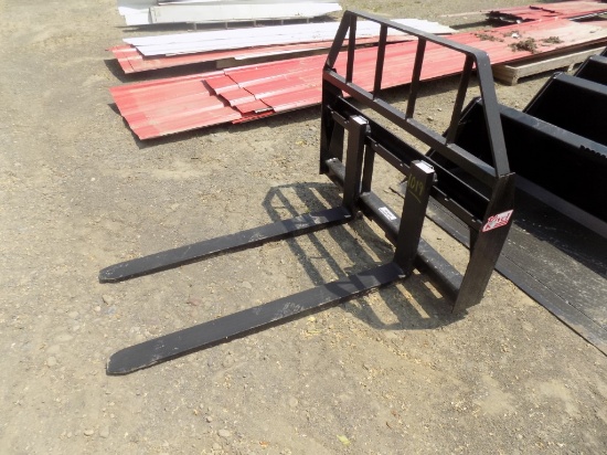 New Kivel 48'' Pallet Forks for Skid Steer Loader