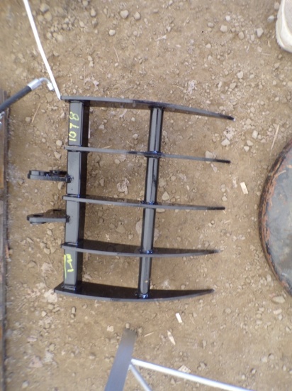New Rake Attachment for Mini Excavator