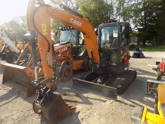 2023 Case CX37C Unused Midi Excavator, Rubber Tracks, Grader Blade, Hyd Thu