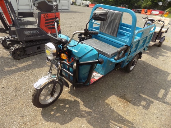 New IRE13 3 Wheeled Utility Cart, Electric, Digital Dash, 3 Speeds, Fold do