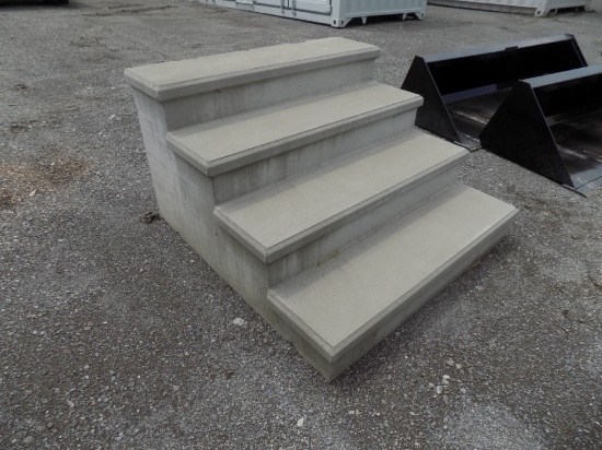 Set of New 4 Tier Precast Steps