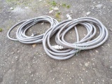 (2) Partial Rolls 1 1/4'' Seatite Anaconda Metal Hose Wire