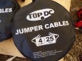 New Top DC 4Ft - 25Ft Jumper Cables in Black Bag