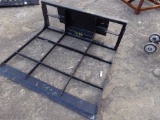 New Grader Attachment for Mini Skid Steer, Will Also Work as a Cargo Platfo