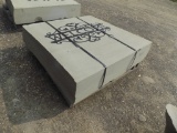 48'' x 44'' x 12'' Thick ''Welcome'' Bluestone Sign Stone