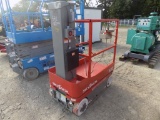 Sky Jack SJ12 Indoor Platform Lift, Vertical Mast, 12' Capacity, 211 Hrs