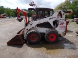 Bobcat S175 Skid Steer, Hand & Foot Controls, 66'' Bucket, Set Of Remote Hy