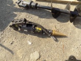 New Hyd. Screw-Type Woodsplitter for Mini Excavator
