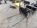 New 42'' Kivel Pallet Forks for Mini Skid Steer