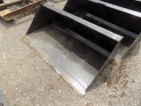 New Swict 60'' Bucket for Skid Steer Loader