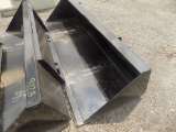 New Swict 84'' Bucket for Skid Steer Loader
