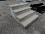 Set of New 4 Tier Precast Steps