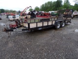 2017 Bri-Mar 20' Landscape Trailer, Dual Axle, 60' Split Mesh Gate, 2 5/16'