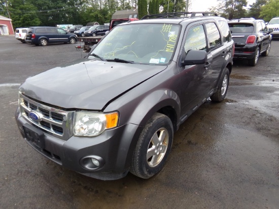 2011 Ford Escape XLT, 4x4, Sunroof, Gray, 141,788 Mi, Vin# 1FMCU9DG7BKC1675