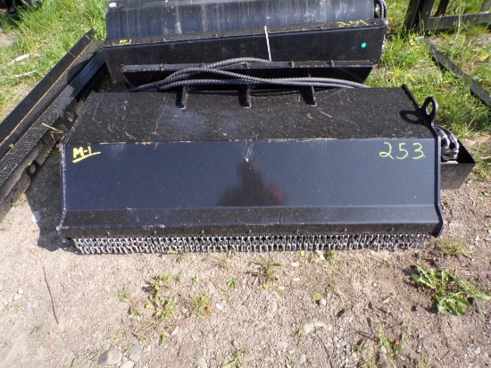 New Giyi 57'' Hydraulic Skid Steer Flail Mower Model GY-FM57