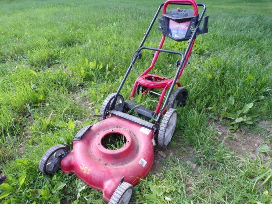 Troy Bilt Pressure Washer Frame, NO PRESSURE WASHER and an MTD 21'' Push Mo