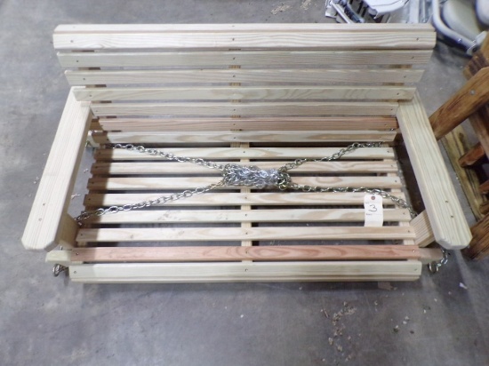 Amish Made 48'' Unfinished Porch Rocking Chair