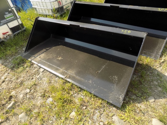 New Swict 72'' Bucket for Skid Steer Loader