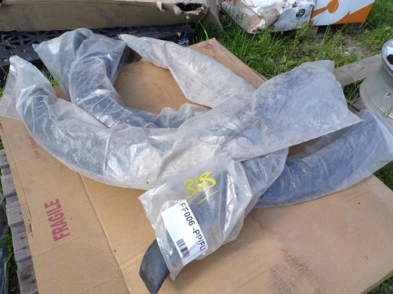 New Set of (4) Black Fender Flares, ? Dodge Ram, Part # FF-006-PP