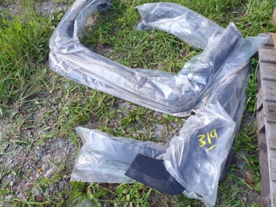 New Set of (4) Black Fender Flares, ? Chevrolet Silverado, Part # FF-017-PP