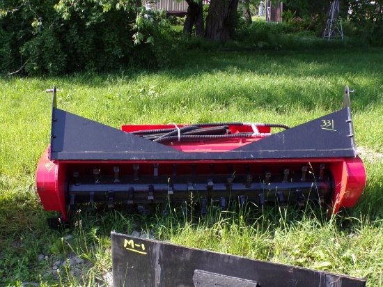 New Giyi 66'' Hydraulic Skid Steer Drum Mulcher
