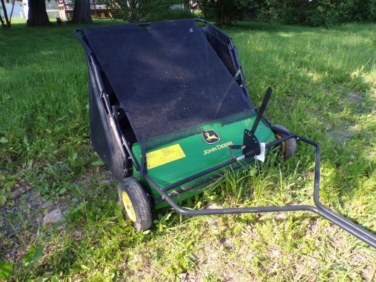 John Deere Pull Behind Lawn Sweeper