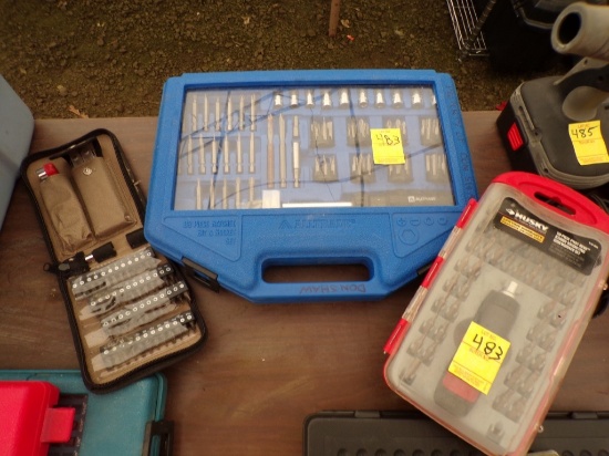 50 Pc. Pivot Head Stubby Ratcheting Screwdriver Set, MISSING 1 PC., 88 Pc.