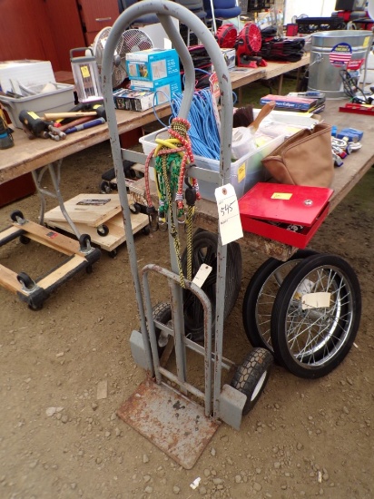 Two-Wheel Hand Dolly w/Fold Down Bar