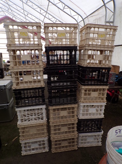 (21) 16'' x 13'' Storage Crates