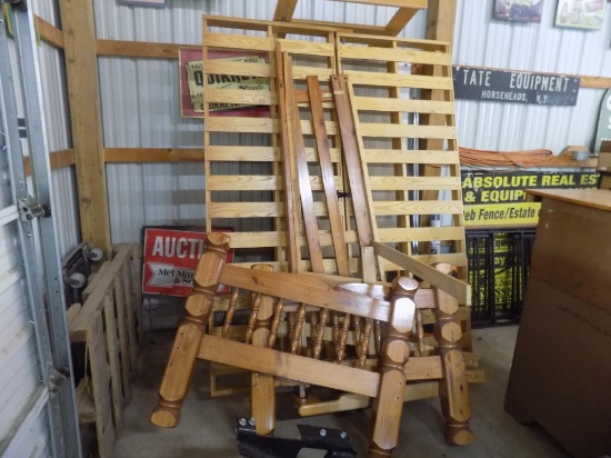 Folding Futon Frame and Some Extra Bed Parts