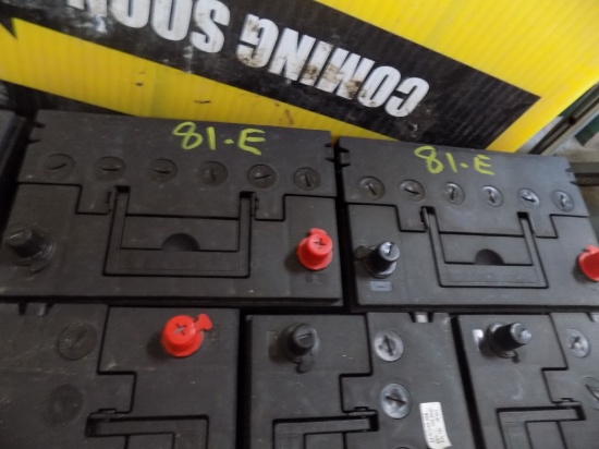 (2) New Old Stock Top Post Batteries, 10'' L, 6 1/2'' W, 8 1/2'' Tall with