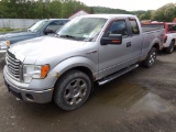 2011 Ford F150 Ext. Cab XLT, 4x4, Gray, 189,278 Miles, VIN#: 1FTFX1EFXBFA16