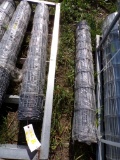 (2) New Four Foot Rolls of Galvanized Wire Fence - Hinged Knot - ? 25' Long