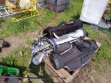 (2) Sets of Golf Clubs with Bags, Childrens Clubs with Bag, Xtra Golf Bag a