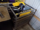 Stainless Tray Rack, Casters, Block & Tackle, Etc