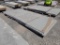 (4) 1 1/2'' Thermaled Cutting Stock Slabs, 4' x 6' - 11' Asst. Lengths, 160