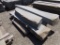 (4) Sawn Top and Bottom Natural Face Steps 8'' x 14'' x 5' - 9'  Assorted L