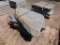 (3) Large Nursery Quarry Steppers 6'' x Asst. Large Sizes, SOLD BY THE PALL