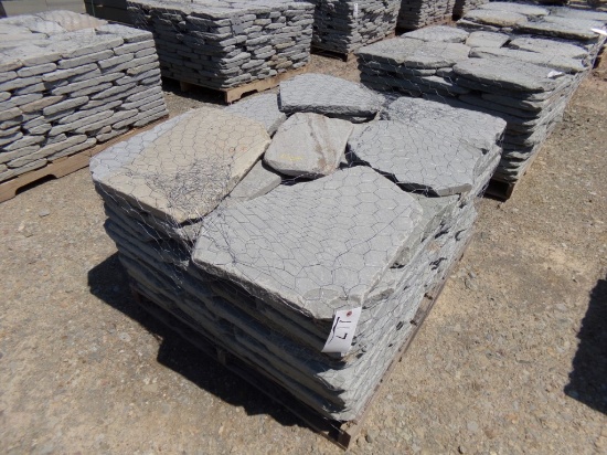 Tumbled Garden Path - Steppers 1 1/2'' x Asst. Large Sizes, 173 SF SOLD BY
