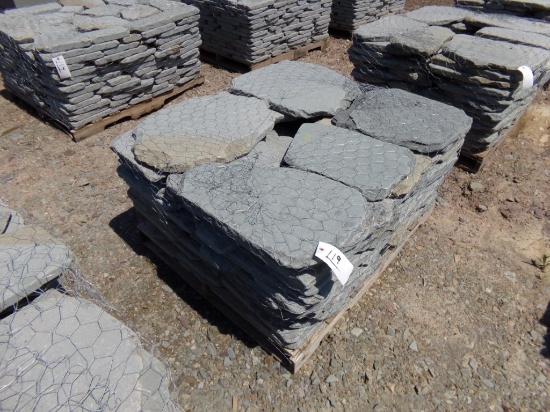Tumbled Garden Path - Steppers 1 1/2'' x Asst. Large Sizes, 173 SF SOLD BY
