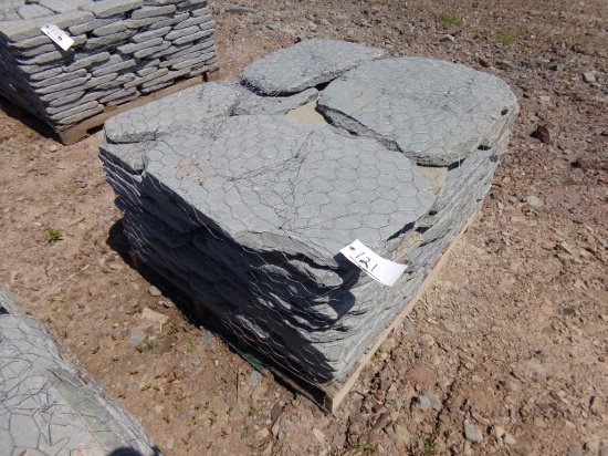 Tumbled Garden Path - Steppers 1 1/2'' x Asst. Large Sizes, 173 SF SOLD BY