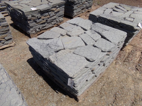 Tumbled Irregular - Garden Path 1 1/2'' x Asst. Sizes, 173 SF SOLD BY SF (