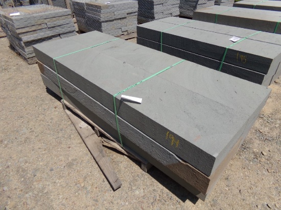 (6) Fancy Cut Steps, Thermaled, 16'' x 84'' x 6'' - Real Nice - Sold by the