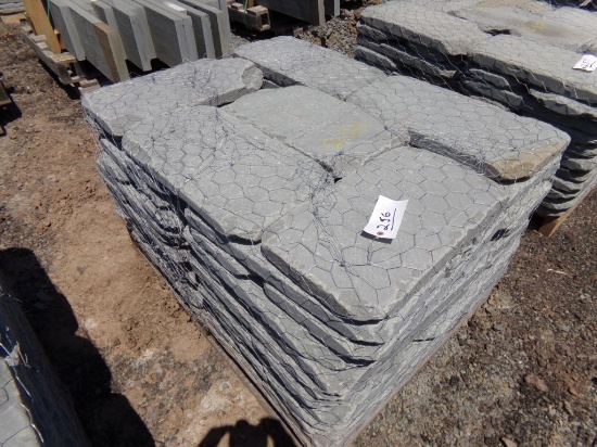 Tumbled Pavers, 12'' x 24'' x 1 1/2'', 132 SF - Sold by SF  (132 x Bid Pric