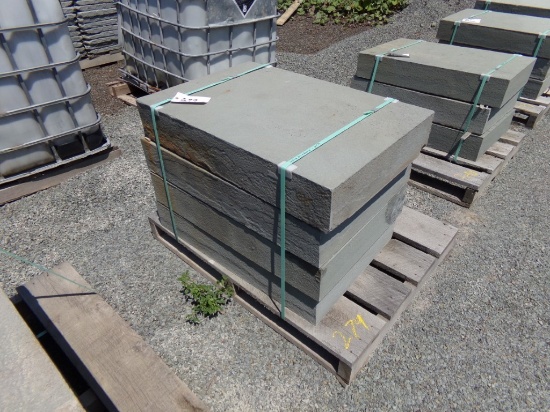 (4) Fancy Cut Steps Thermaled 24'' x 36'' x 6'' Very Nice, Expensive, SOLD