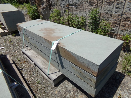 (3) Fancy Cut Steps Thermaled 24'' x 84'' x 6'' SOLD BY THE PALLET