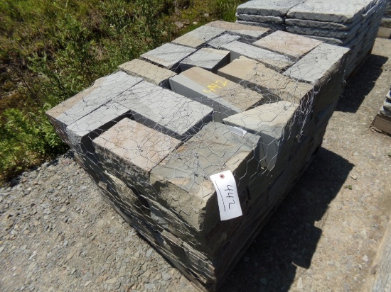 Snapped Wall Stone 6'' - 8'' X Asst. Lengths, SOLD BY THE PALLET