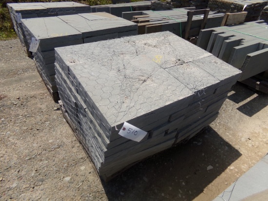 Thermaled Driveway Pavers - Pattern, 2 1/2'' Thick x 12'' x 12'' Up To 24''